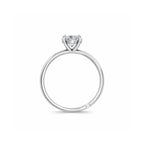 Classic Solitaire Adjustable Ring