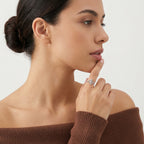 Silver Multi Row Wave Ring