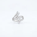Silver Multi Row Wave Ring