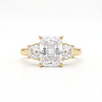 Gold Trilogy Cushion Ring