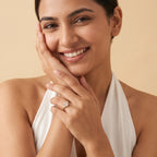 Gold Trilogy Cushion Ring