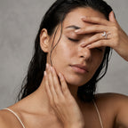 Silver Dewdrop Wrap Ring