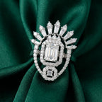 Silver Regal Radiance Ring