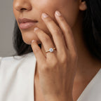 Gold Twisted Solitaire Ring