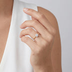 Gold Twisted Solitaire Ring
