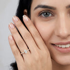 Gold Oval Vine Ring
