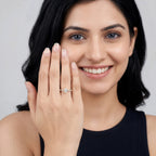 Gold Oval Vine Ring