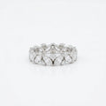 Silver Marquise Vine Band Ring