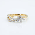Gold Marquise Bloom Ring