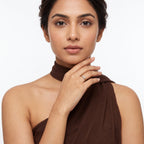 Gold Linear Duo Ring