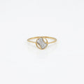 Gold Eclipse Arc Ring