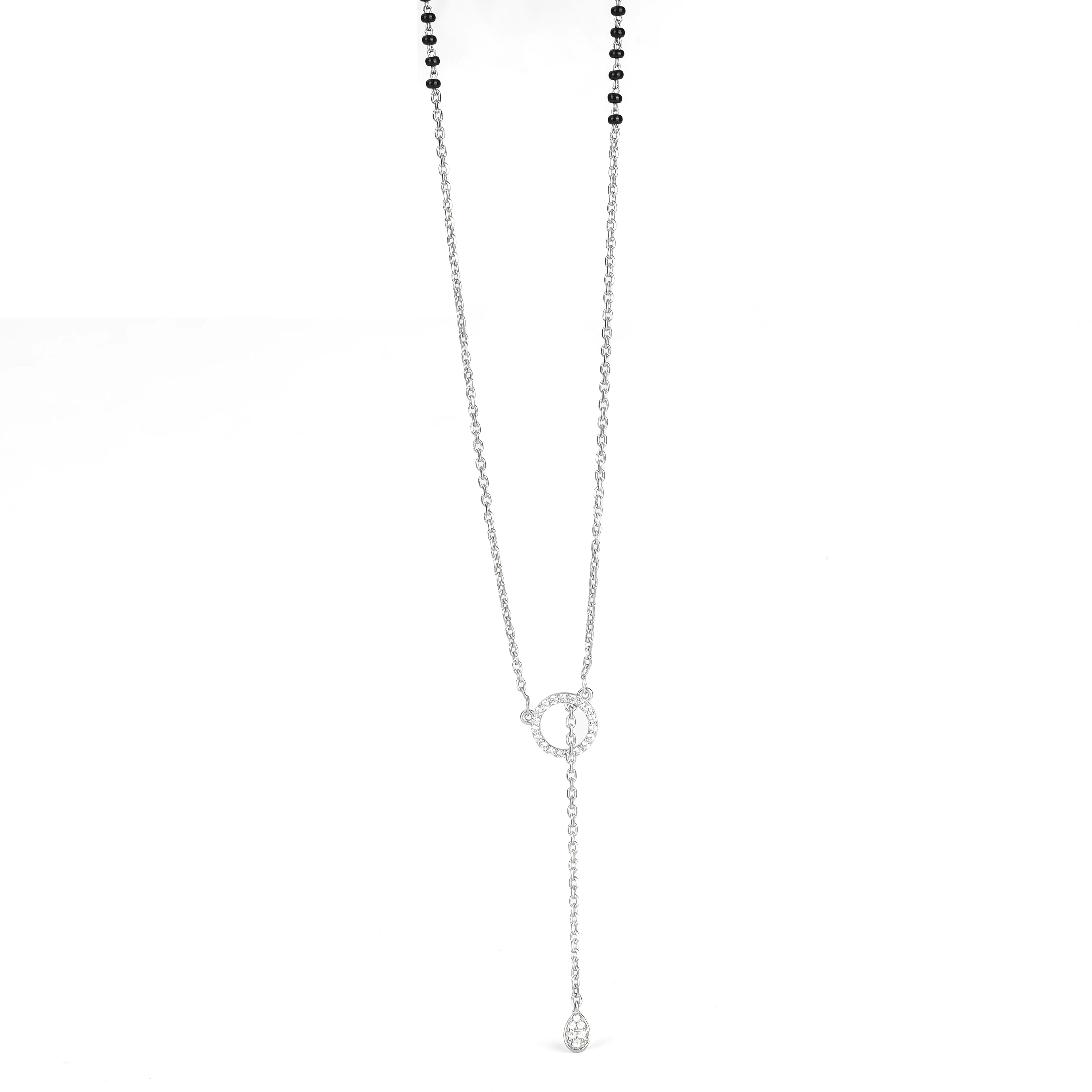 Delicate and Lightweight Diamond Mangalsutra