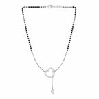 Heart Shape Delicate Diamond Mangalsutra
