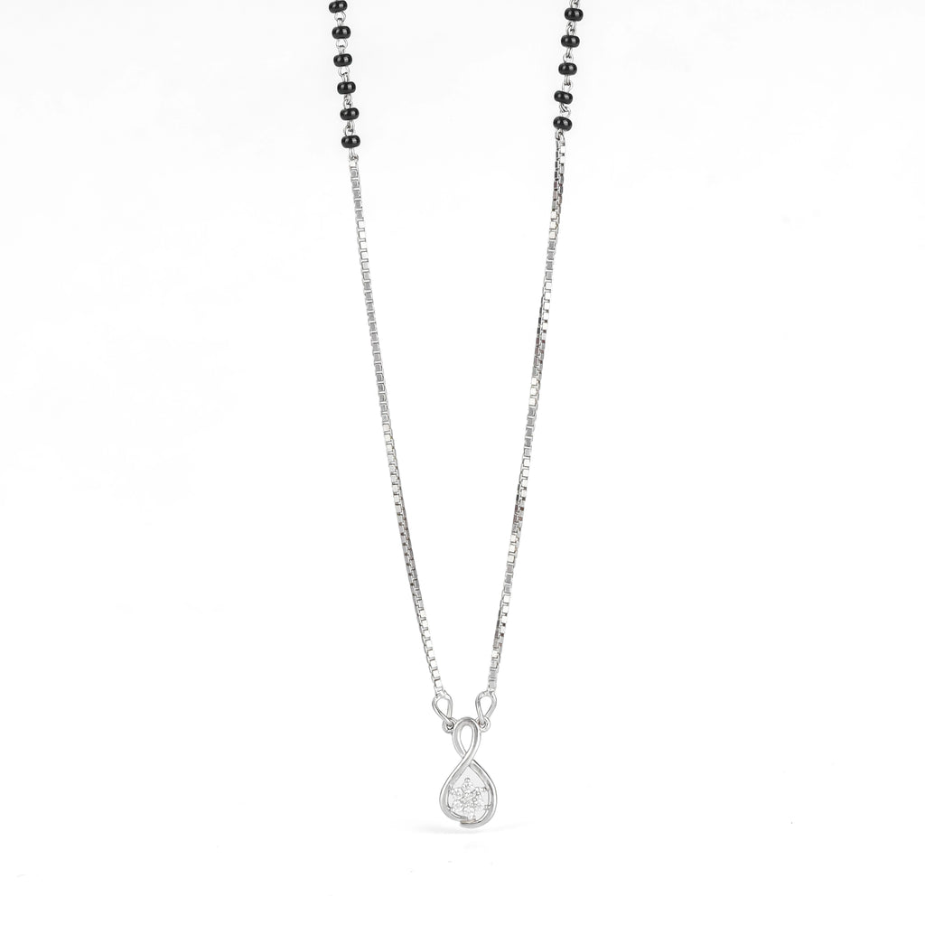 Olga Infinity Delicate Diamond Mangalsutra