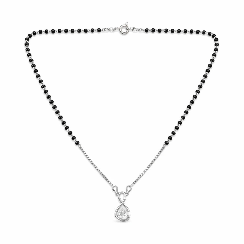 Olga Infinity Delicate Diamond Mangalsutra