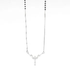 Floral Diamond Mangalsutra
