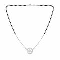 Round Flower Diamond Mangalsutra