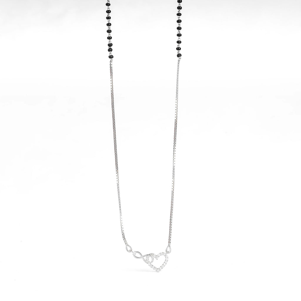 Infinity Heart Diamond Mangalsutra