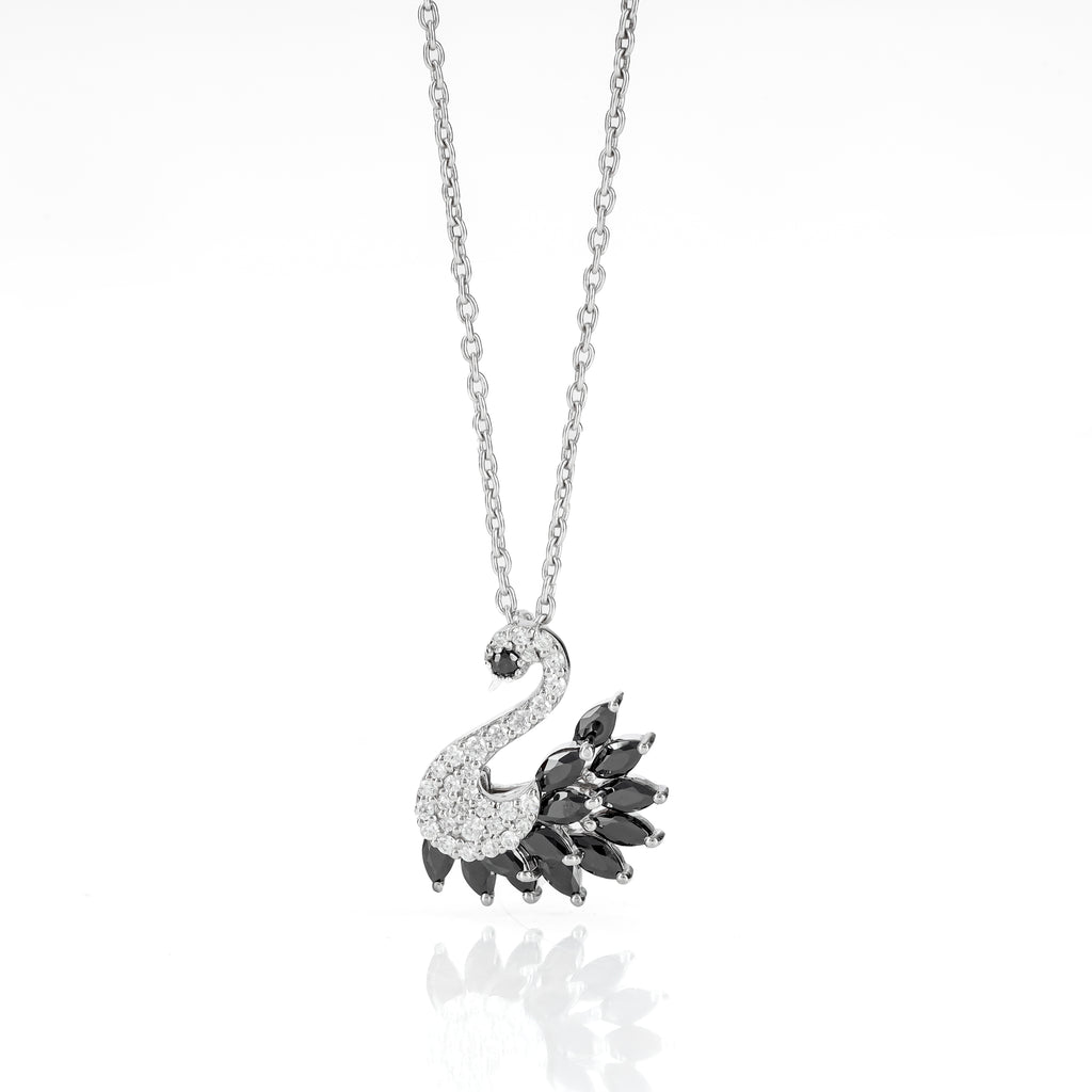 Swan Charm Pendant
