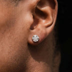 Gold Hexa Cluster Stud