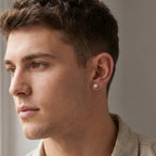 Gold Hexa Cluster Stud