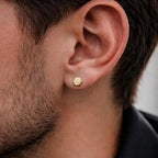 Gold Hex Core Stud