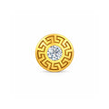 Gold Greek Halo Stud Earring