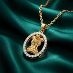 Gold Ashoka Halo Pendant