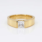 Gold Princess Channel Set Ring