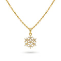18KT Gold Radiant Bloom Pendant