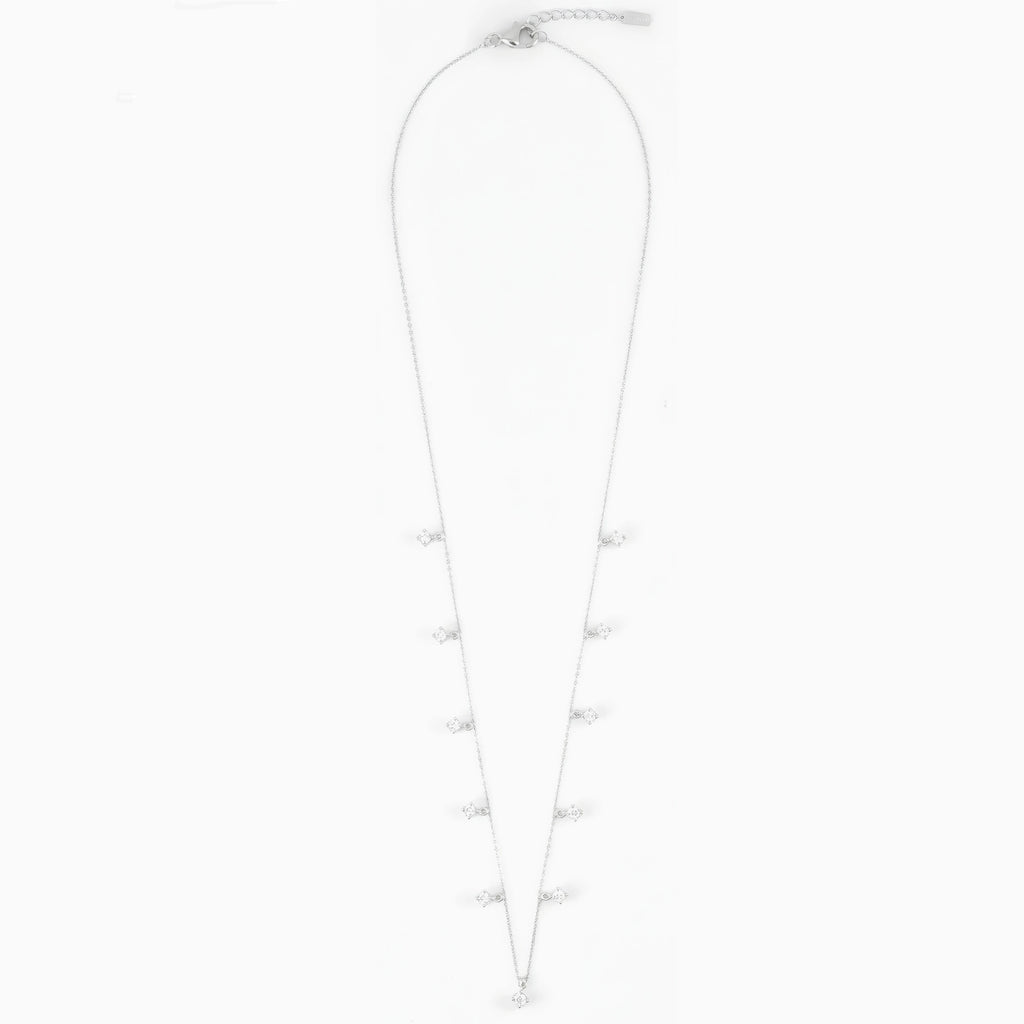 Flower Diamond Necklace