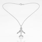 Airplane Charm Pendant
