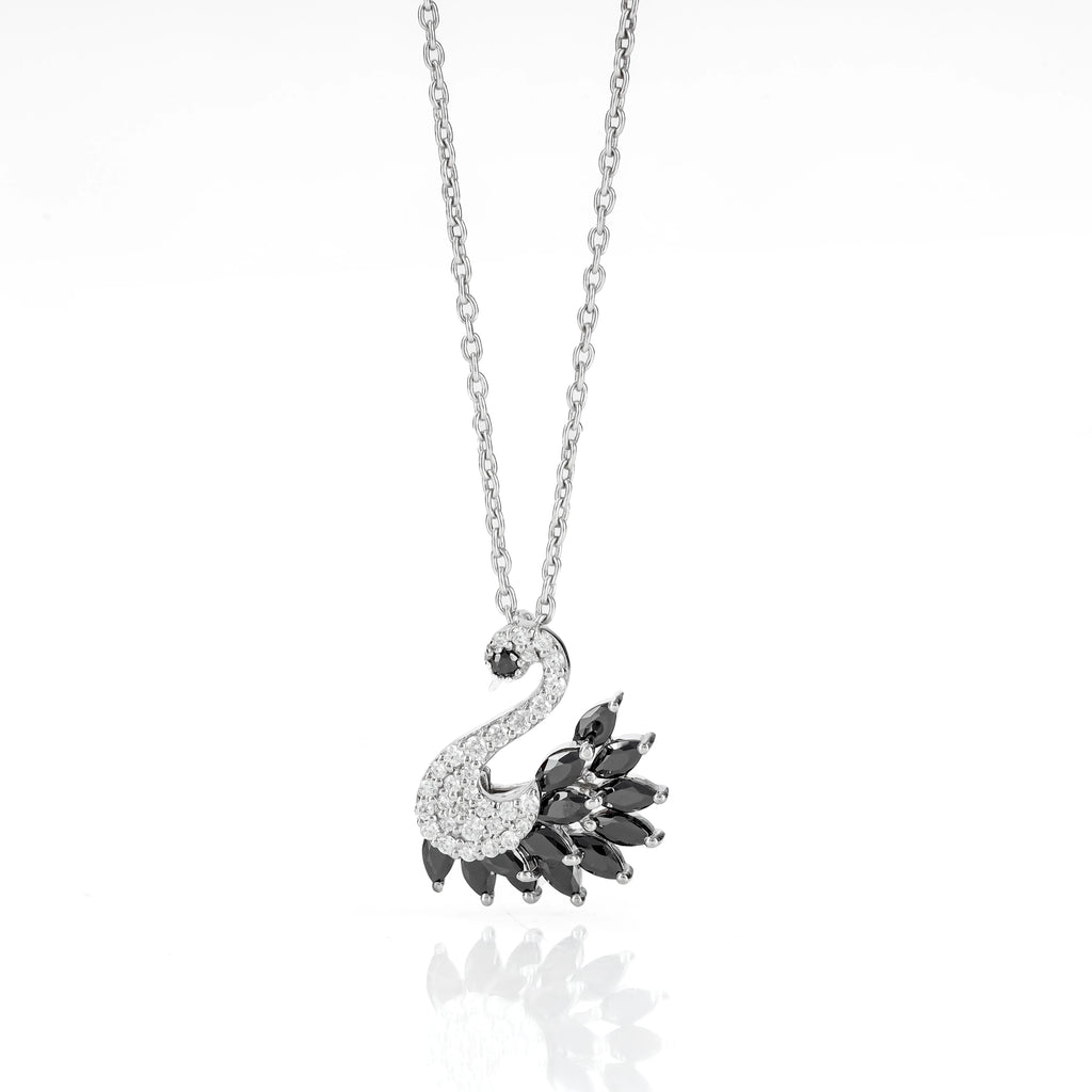 Swan Charm Pendant
