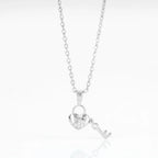 Heart lock and key Pendant