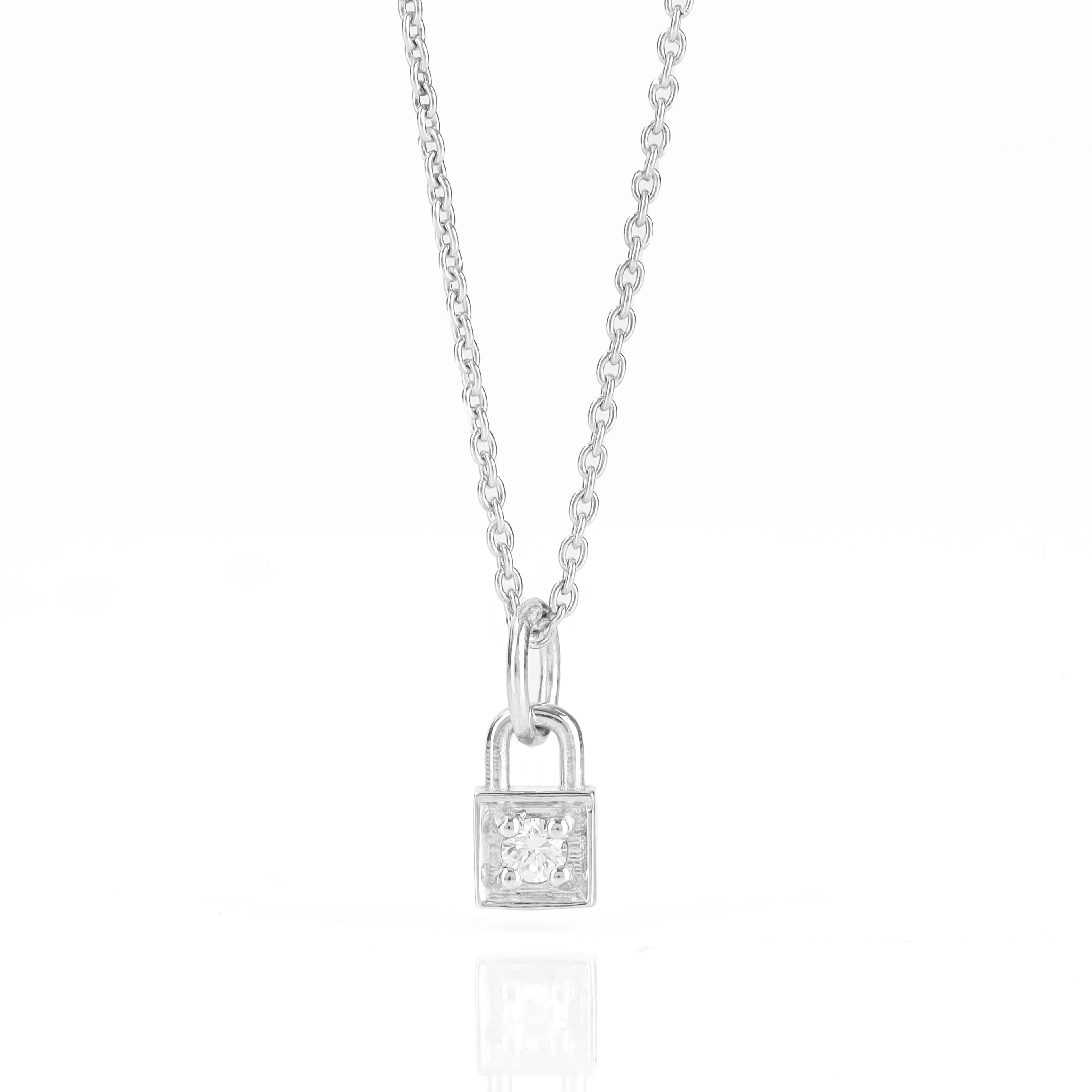 Lock Charm Pendant
