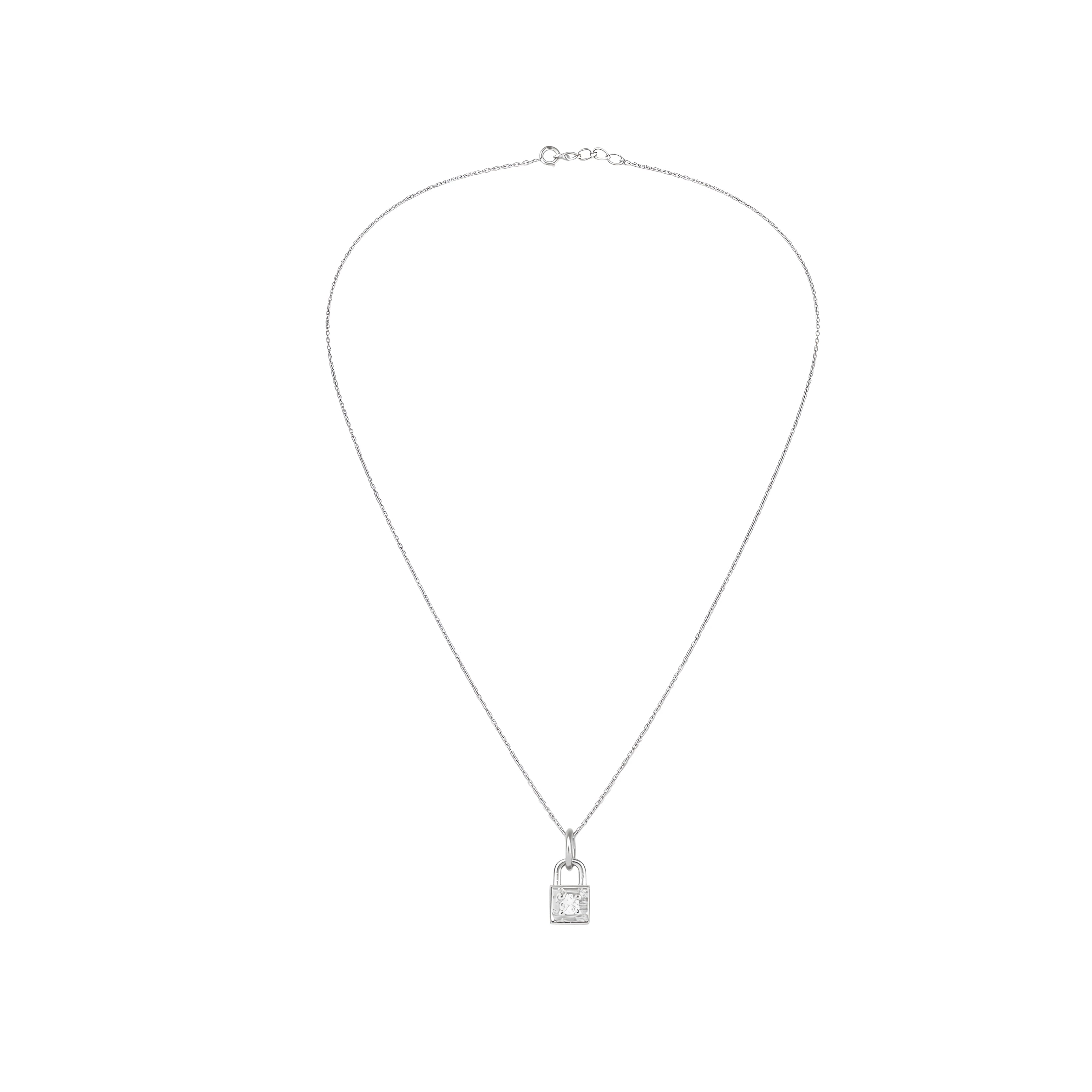 Lock Charm Pendant