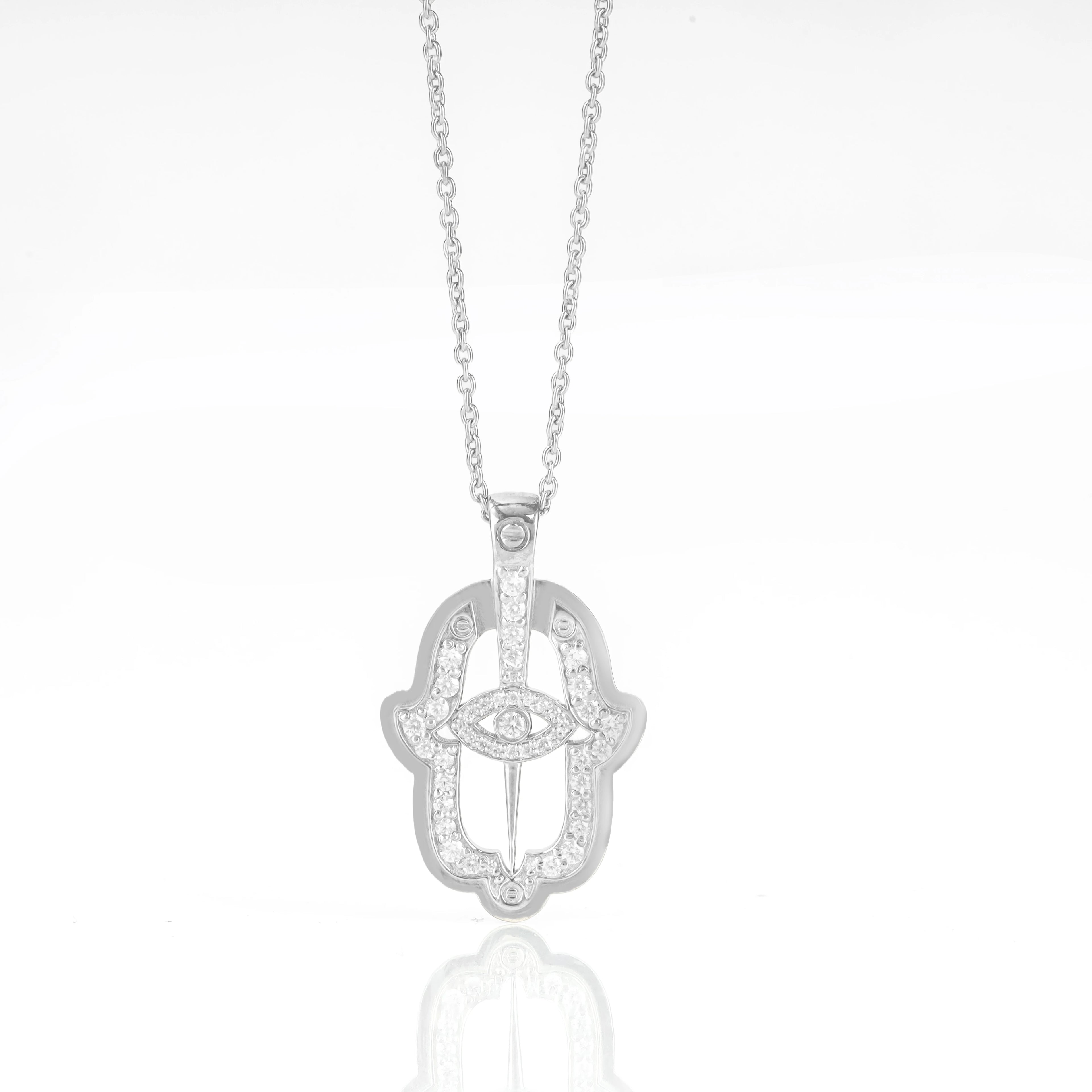 Hamsa Hand Charm Pendant
