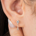 European Snowflake Earrings