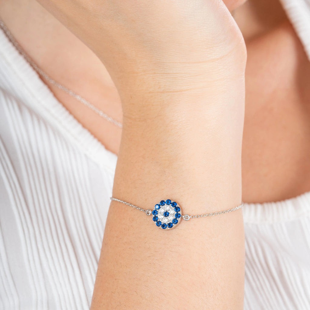 Circular Evil eye Bracelet
