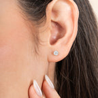 Simple Diamond Earrings - 92Five