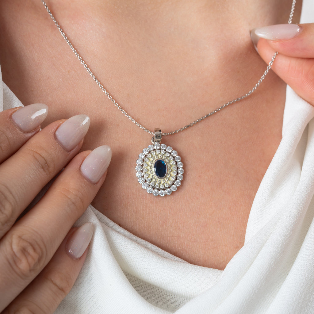 Traditional Kudan Polki Diamond Jewelry Set - 92Five
