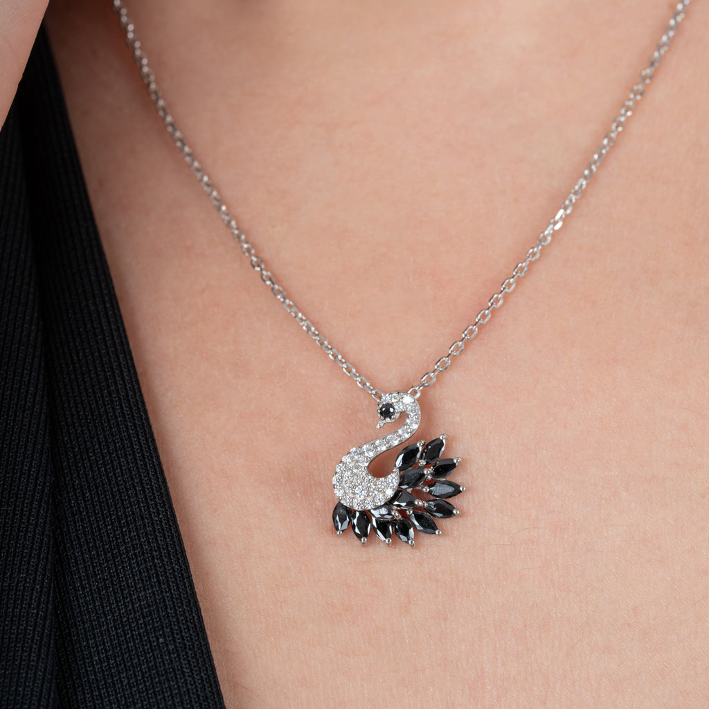 Swan Charm Pendant - 92Five
