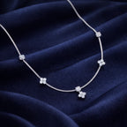 Flower Diamond Necklace