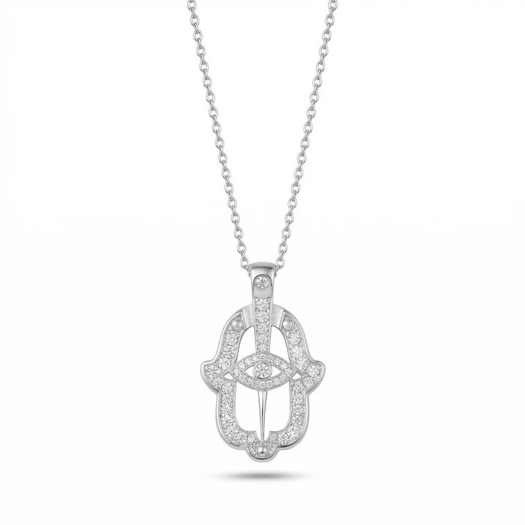 Hamsa Hand Charm Pendant