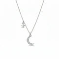 Star and Moon Charm Pendant