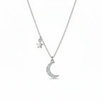 Star and Moon Charm Pendant