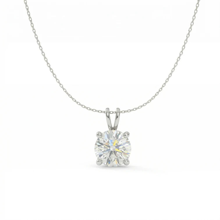 92FIVE JEWELS 925 Silver Round Shape PendantSilver Jewellery for Women & Girl's | Great for Gifting