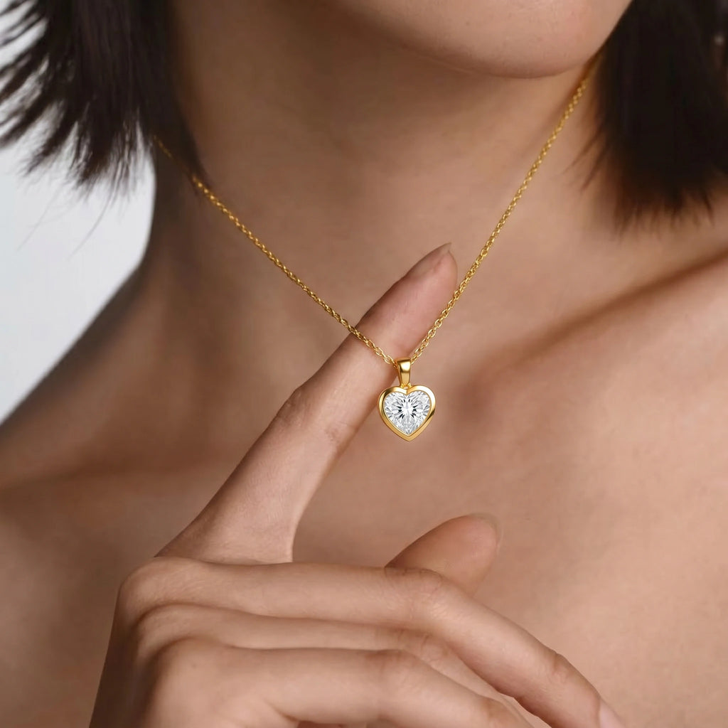 Eternal Heart 18KT Gold Plated Pendant