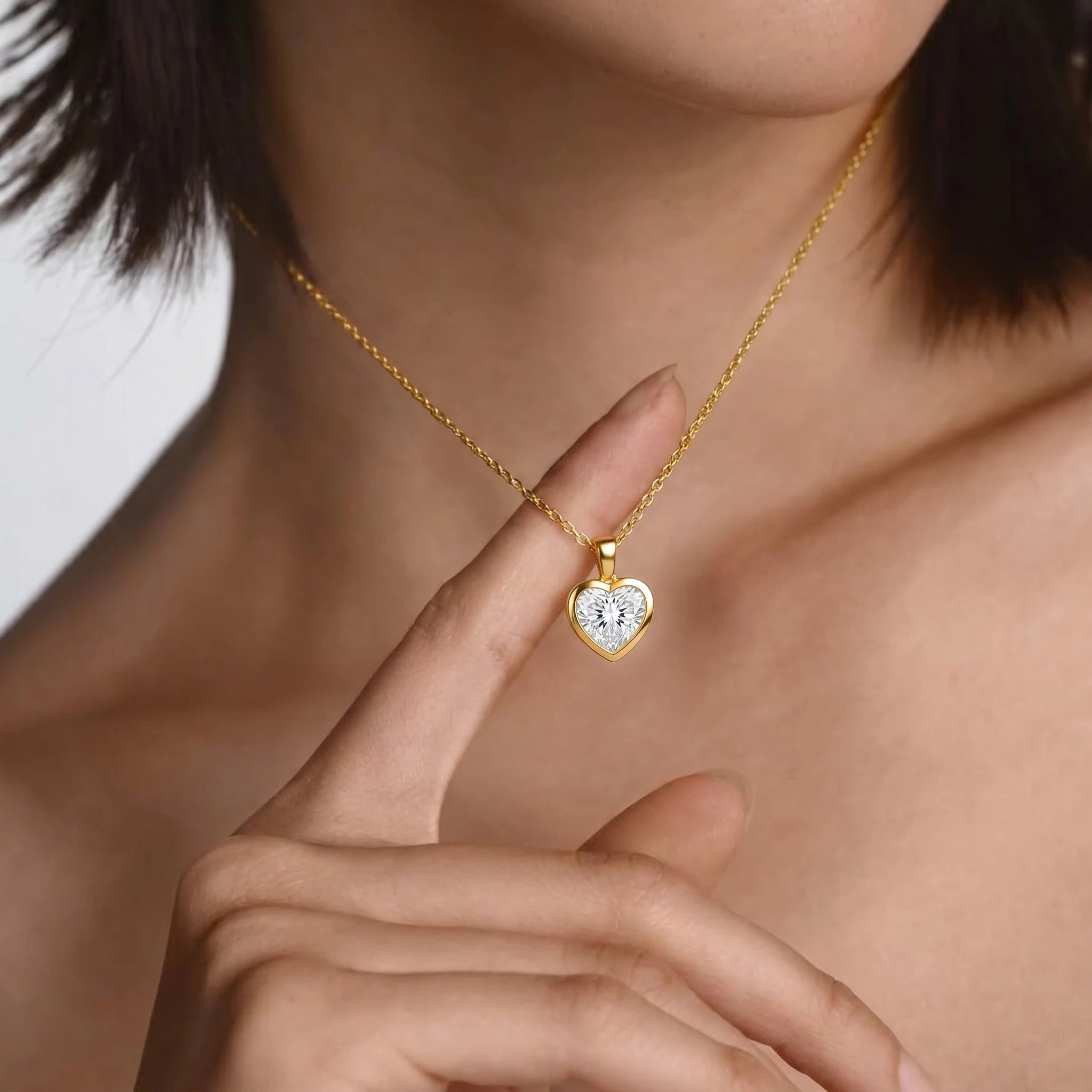 Eternal Heart 18KT Gold Plated Pendant