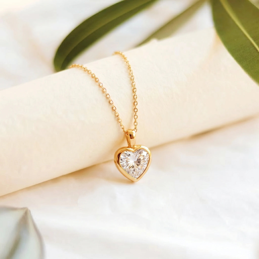 Eternal Heart 18KT Gold Plated Pendant